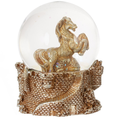 Фигурка декор в стекл шаре "Лошадь", L7 W7,5 H8,5 см, 2в. фото 2
