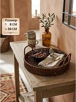 Поднос, L30 W30 H8 см