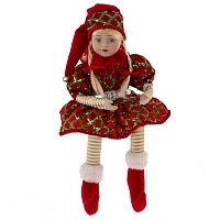 Игрушка набивная "Эльф" (муз, движ), L16 W12 H40 см (полка 22 см.) Игрушка набивная "Эльф" (муз, движ), L16 W12 H40 см (полка 22 см.)