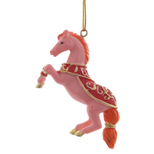Фигурка декоративная подвесная "Лошадка", L7,5 W1,5 H4,5 см, 4в. фото 3 Фигурка декоративная подвесная "Лошадка", L7,5 W1,5 H4,5 см, 4в. фото 3