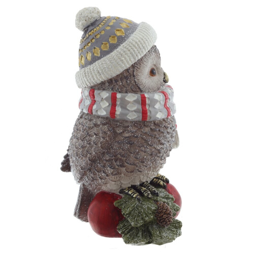 Фигурка декоративная "Сова", L10 W10,5 H18 см фото 2