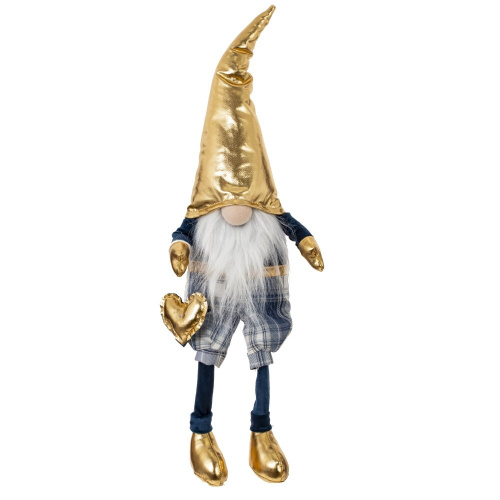 Игрушка набивная "Гном", L16 W11 H55/21 см, 2в. фото 3