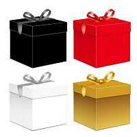 Коробка подарочная, L10 W10 H10, 2в.