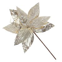 Цветок искусственный "Пуансеттия", L23 W23 H36 см Цветок искусственный "Пуансеттия", L23 W23 H36 см