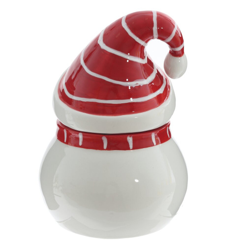 Емкость для сыпучих продуктов "Снеговик", 900 мл, L13 W13 H21 см фото 8