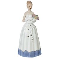 Фигурка декоративная "Девушка", L14 W10,5 H31 см