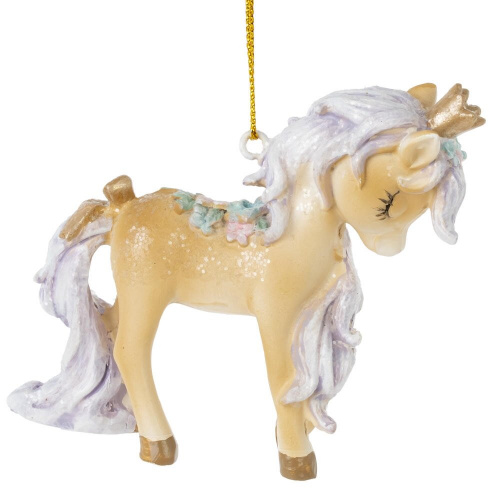 Фигурка декоративная подвесная "Лошадка", L8 W2,5 H7,5 см фото 2