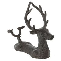 Подставка для бутылки "Олень", L26 W11 H23 см