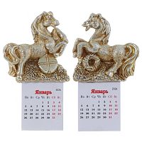 Магнит "Лошадка" с календарем, L6 W1,5 H11 см, 2в.