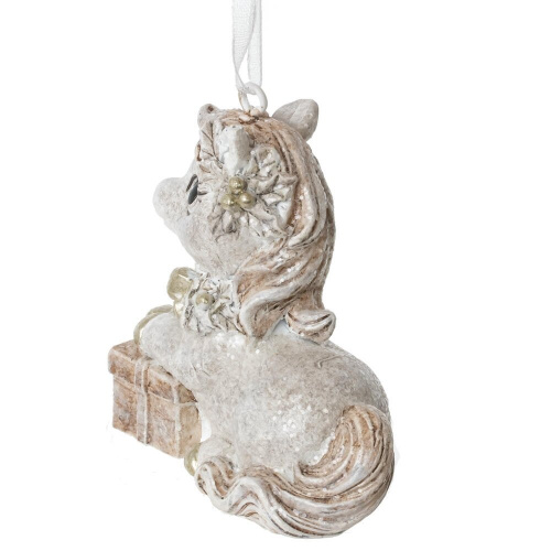 Фигурка декоративная подвесная "Лошадка", L6,5 W3 H6,5 см фото 4