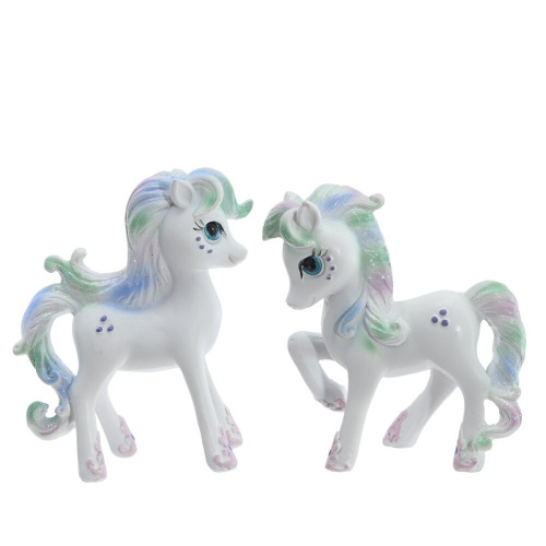 Фигурка декоративная "Лошадка", L7 W2,5 H7,5 см, 2в.