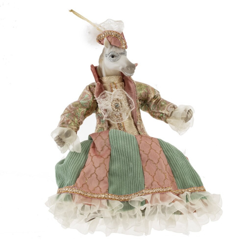 Игрушка набивная подвес "Лошадь", L15 W9 H38/22 см фото 3