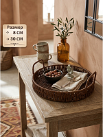 Поднос, L30 W30 H8 см
