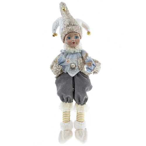 Игрушка набивная с муз и движ "Клоун", L15 W12 H50/25 см фото 4