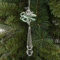 Украшение новогоднее "Подвеска", L4,5 W4,5 H16 см Украшение новогоднее "Подвеска", L4,5 W4,5 H16 см