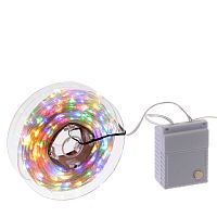 Электрогирлянда "Роса", L50м, 500 LED, мультицв, 8 тип свеч, 7W, шнур прозр леска, IP20