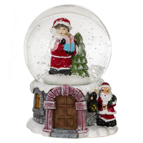 Фигурка декоративная "Дети" в стекл шаре, L5,5 W5,5 H6 см, 4в. фото 2