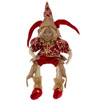 Игрушка набивная "Клоун" (муз, движ), L18 W18 H62 см (полка 28 см.)