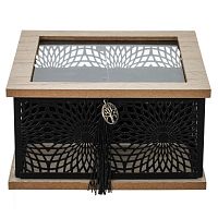 Шкатулка для чайных пакетиков, L18 W18 H10 см