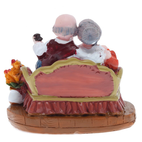 Фигурка декоративная "Бабушка с дедушкой", L8 W6 H7 см, 2в. фото 6
