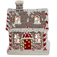Фигурка декоративная "Домик" с подсветкой (АААх3, н/п), L19 W13 H22 см