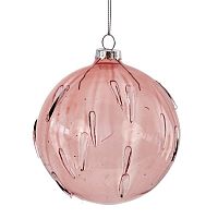 Украшение новогоднее "Шар", D 10 см, L10 W10 H12 см Украшение новогоднее "Шар", D 10 см, L10 W10 H12 см