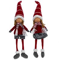 Игрушка набивная "Мальчик, Девочка", L16 W11 H66/45 см, 2в.