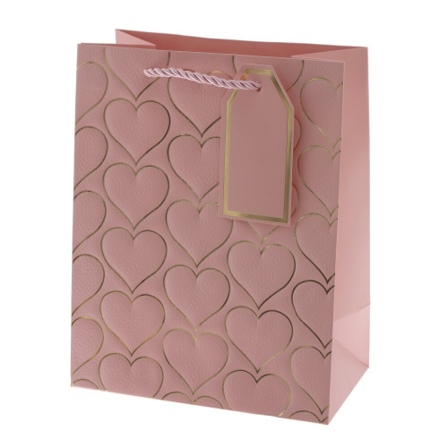 Пакет подарочный S (бумага 210г/м2, блок 12шт), L18 W10 H23 см, 4в. фото 5