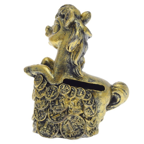 Копилка "Лошадь", L7 W5 H10 см, 4в. фото 7