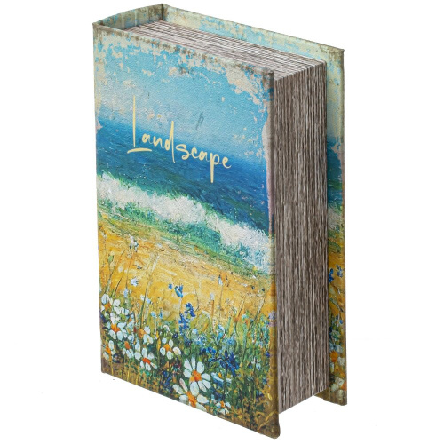 Шкатулка-книга, L10,5 W4,5 H17 см фото 5
