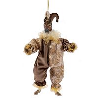 Игрушка набивная подвес "Лошадь-клоун", L15 W10 H37/24 см