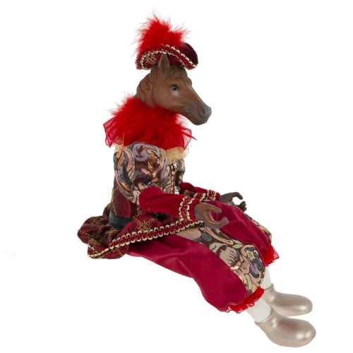 Игрушка набивная "Лошадь", L18 W11 H42/23 см фото 3 Игрушка набивная "Лошадь", L18 W11 H42/23 см фото 3