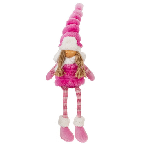 Игрушка набивная "Девочка", L15 W10 H57/19 см