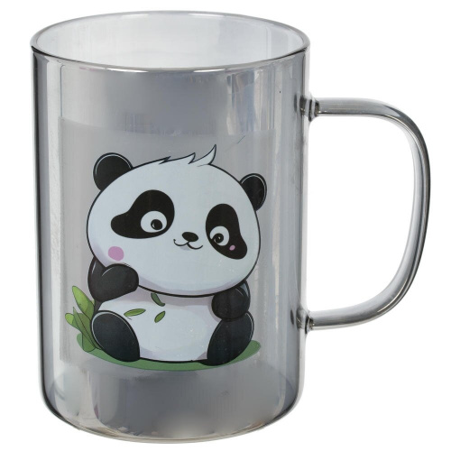 Кружка с крышкой и ложкой, 374 мл, L11,5 W9 H14 см фото 3