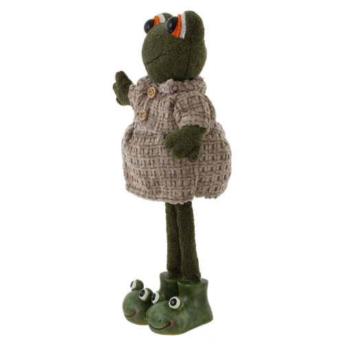 Игрушка набивная "Лягушка", L10 W7,5 H27 см, 2в. фото 7