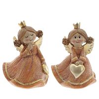 Фигурка декоративная "Ангел", L5 W4 H7,5 см, 2в.