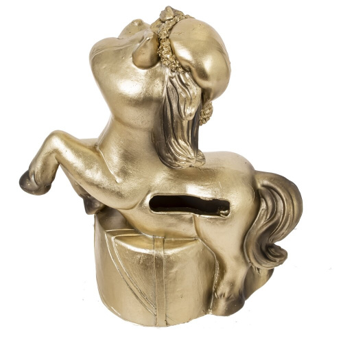 Копилка "Лошадка", L11 W6 H12,5 см, 2в. фото 3