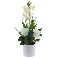 Цветочная композиция, L32 W32 H53 см