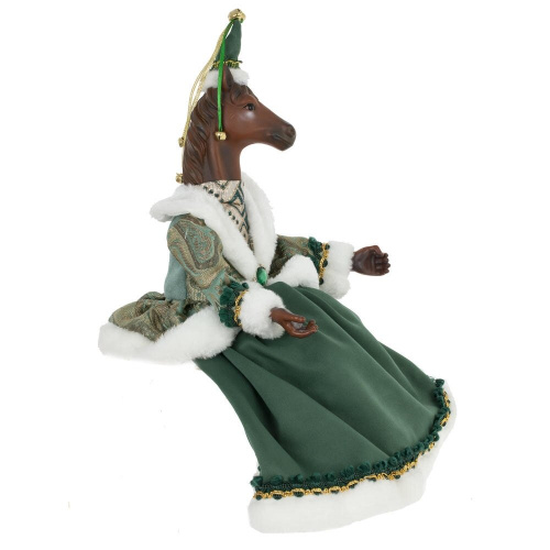 Игрушка набивная  "Лошадь", L19 W10 H42/25 см фото 2