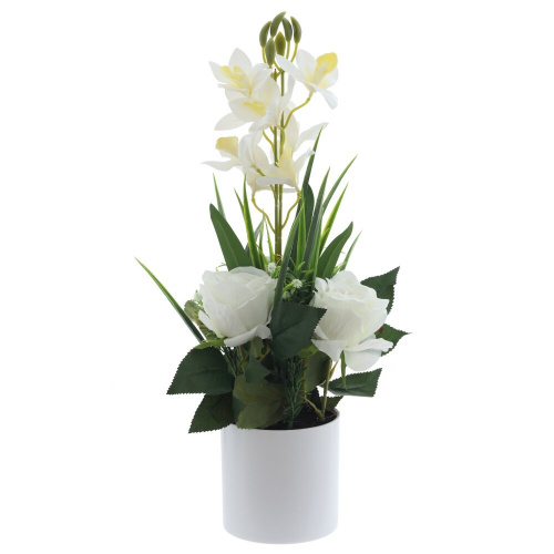 Цветочная композиция, L32 W32 H53 см