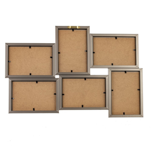 Фоторамка-панно для 6-ти фото, L47 W2 H32 см фото 2 Фоторамка-панно для 6-ти фото, L47 W2 H32 см фото 2