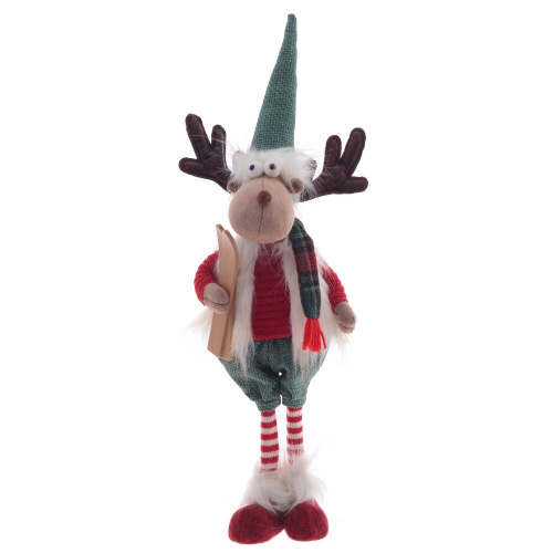 Игрушка набивная "Олень", L22 W12 H58/49 см, 2в. фото 2