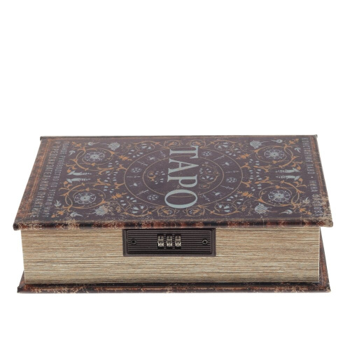Шкатулка-книга с кодовым замком, L17,5 W7 H27 см фото 2