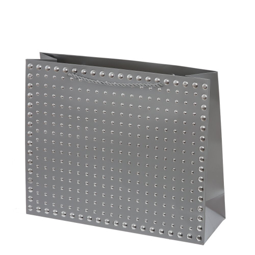 Пакет подарочный M (бумага 210г/м2, блок 12шт), L32 W10 H26 см, 6в. фото 5