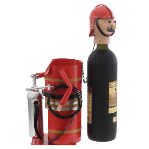 Подставка для бутылки "Пожарный", D 9 см, L14 W13,5 H19,5 см фото 4