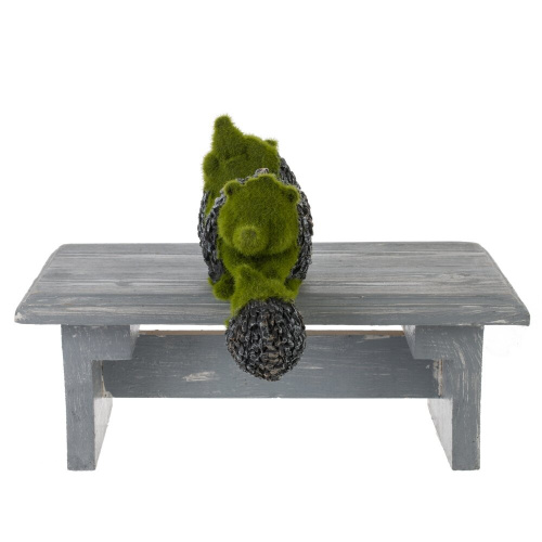 Фигурка декоративная "Ежи", L7 W21 H11,5 см фото 2 Фигурка декоративная "Ежи", L7 W21 H11,5 см фото 2