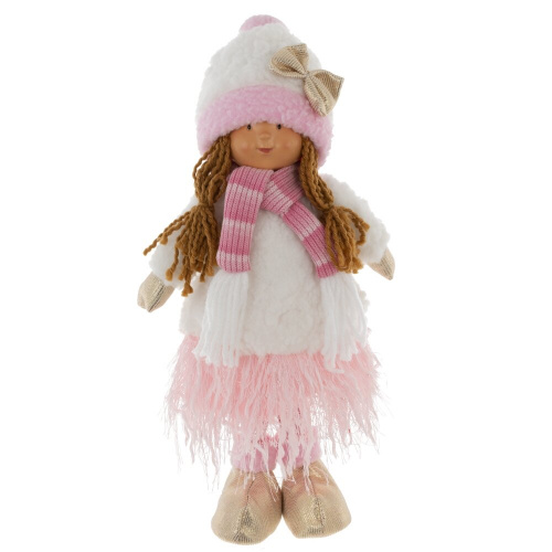 Игрушка набивная "Девочка", L16 W11 H36 см Игрушка набивная "Девочка", L16 W11 H36 см