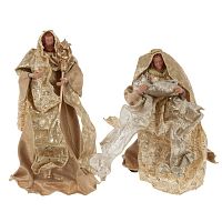 Набор из 2-х декоративных фигурок "Рождение Иисуса", L26 W18 H40 см