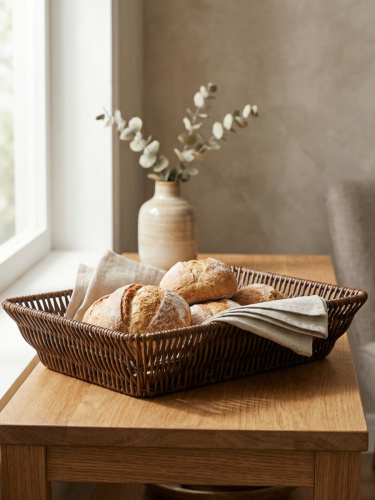 Корзина, L27,5 W20,5 H6 см фото 4