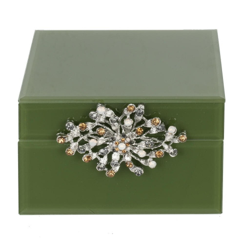 Шкатулка, L12,5 W13 H8 см Шкатулка, L12,5 W13 H8 см